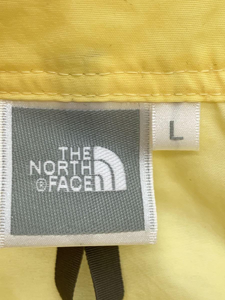 THE NORTH FACE◆COMPACT JACKET_コンパクトジャケット/L/ナイロン/YLW_画像3