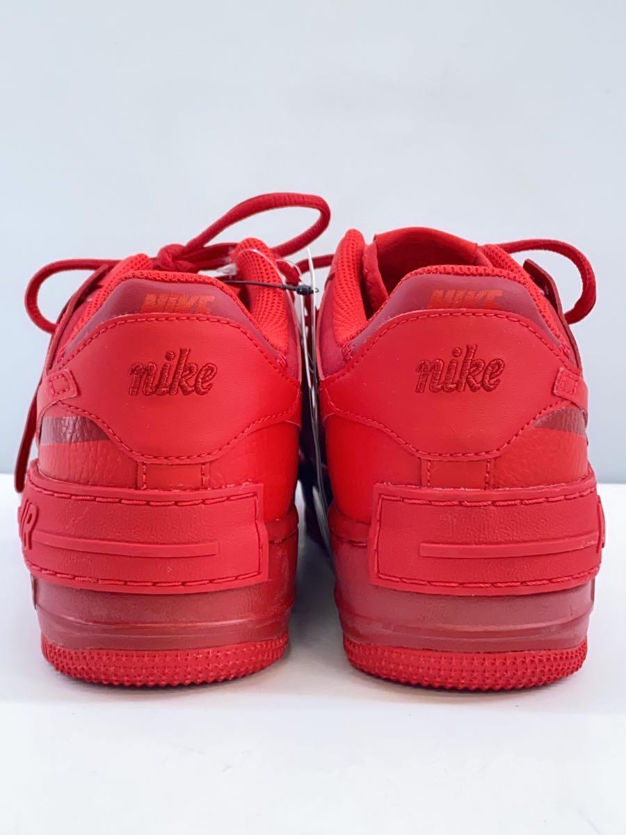 NIKE◆AIR FORCE 1 SHADOW/24cm/RED_画像7