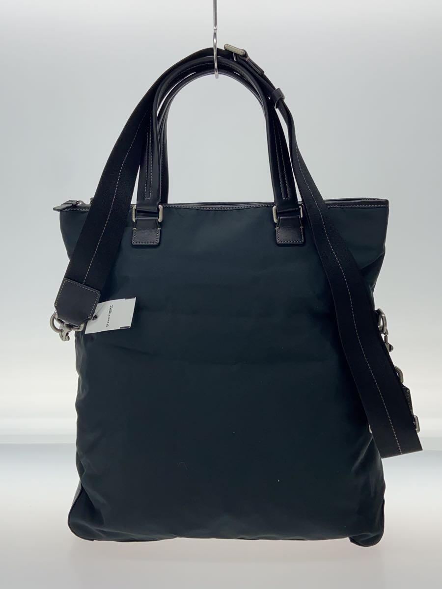 COACH◆トートバッグ/ナイロン/BLK/F70682_画像3