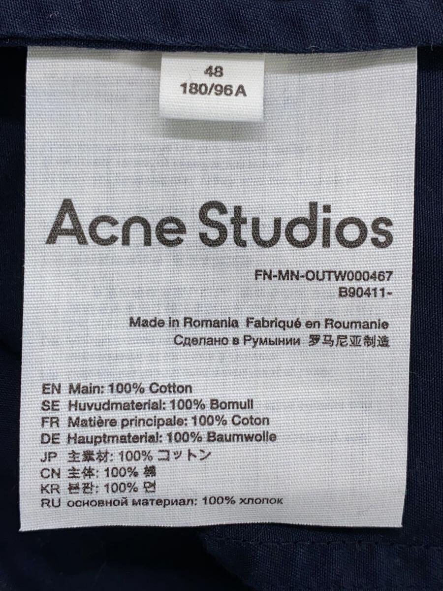 Acne Studios(Acne)◆アノラック/ジャケット/48/コットン/NVY/FN-MN-OUTW000467_画像4