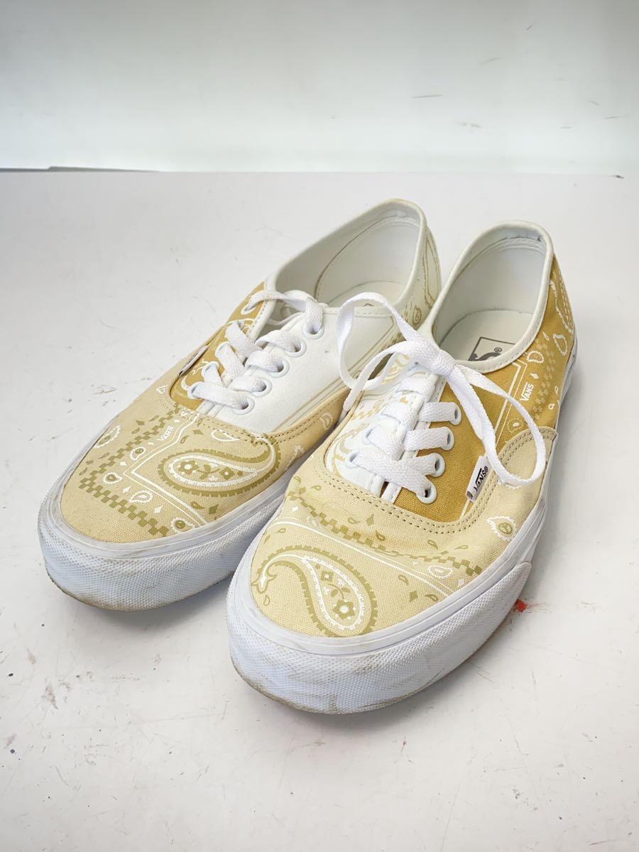 VANS◆ローカットスニーカー/26.5cm/BEG/キャンバス/751505_画像2