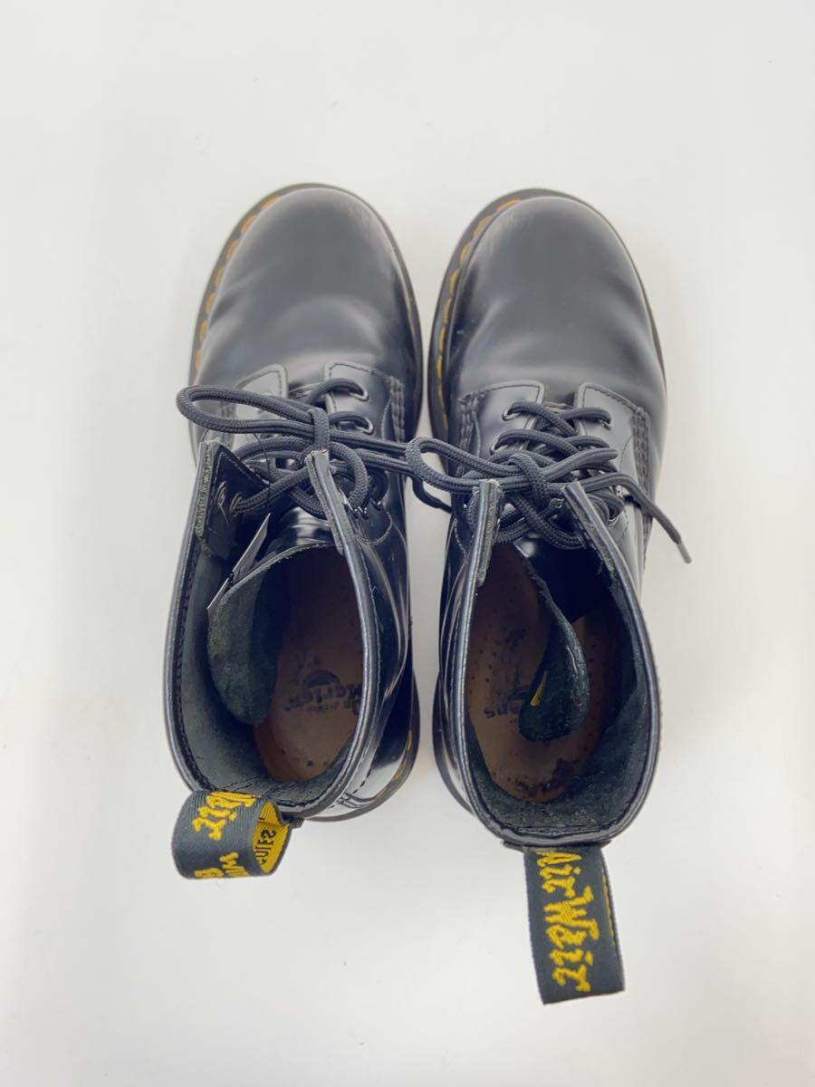 Dr.Martens◆レースアップブーツ/US7/ブラック/黒/8ホール/イエローステッチ/靴/シューズ/デザイナーズ_画像3