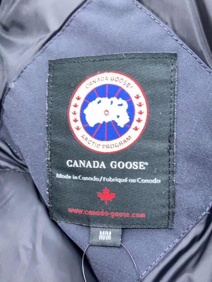 CANADA GOOSE◆KAMLOOPS/ダウンジャケット/M/ポリエステル/BLK/4078JM R_画像3