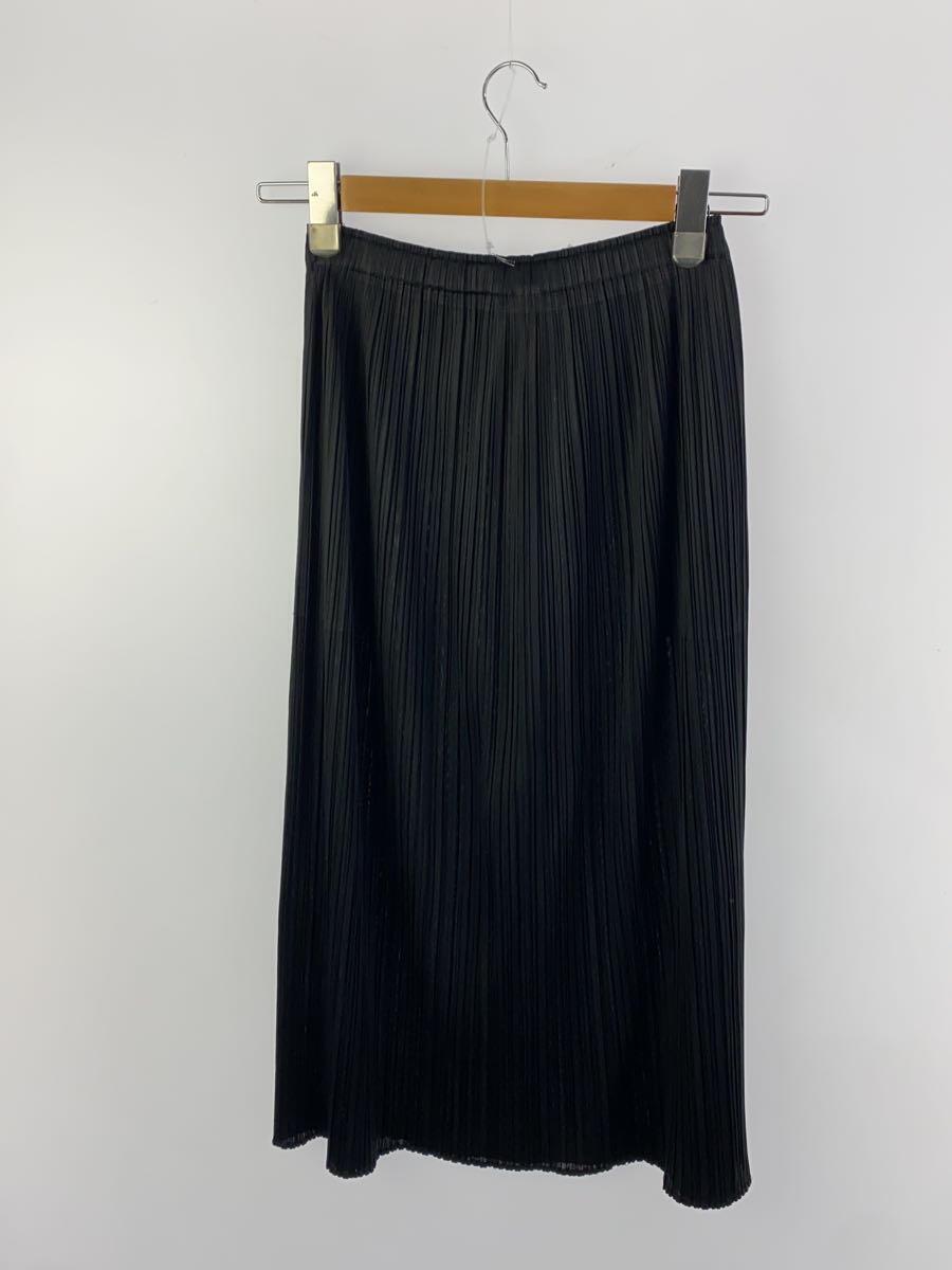 PLEATS PLEASE ISSEY MIYAKE|SKIRTS (PP57JG112-12) PLEATS PLEASE ISSEY MIYAKE ◇ Skirt / 1 / Polyester / BLK