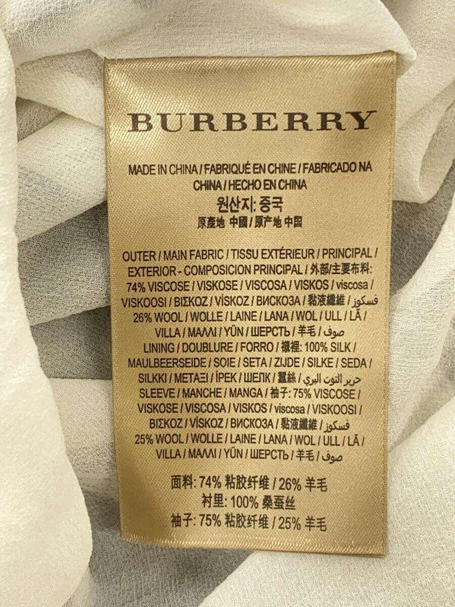 BURBERRY LONDON◆シャツワンピース/40/-/BLK_画像4