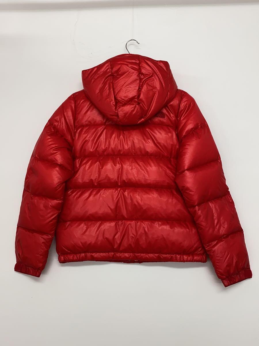 THE NORTH FACE◆SIERRA SHORT HOODIE_シェラショートフーディー/M/ナイロン/RED_画像2