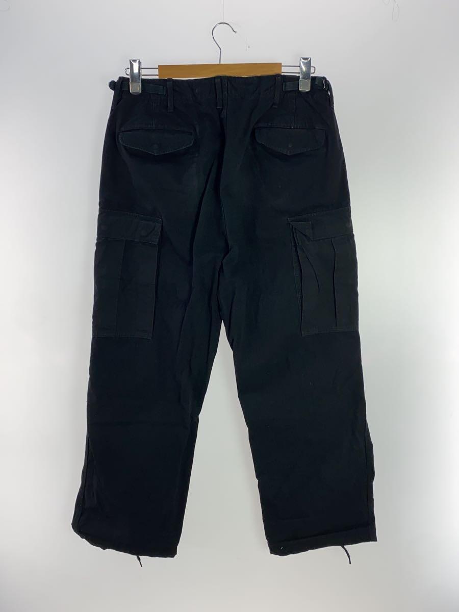 nanamica◆カーゴパンツ/22AW/Cargo Pants/リップストップ/32/コットン/ブラック/SUCS004_画像2