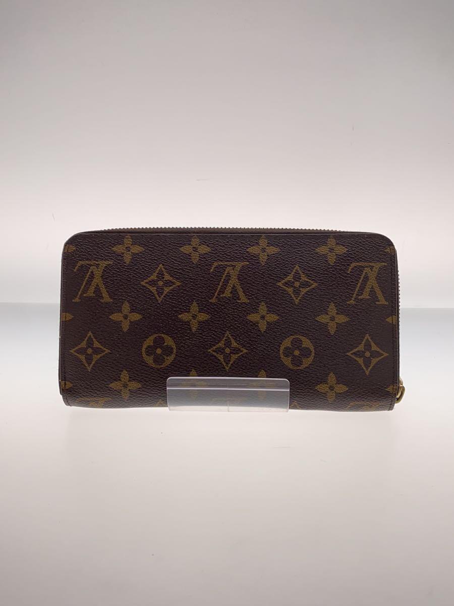 LOUIS VUITTON◆2)ジッピー・ウォレット_モノグラム・キャンバス_BRW_ブラウン/PVC/BRW/レディース_画像2