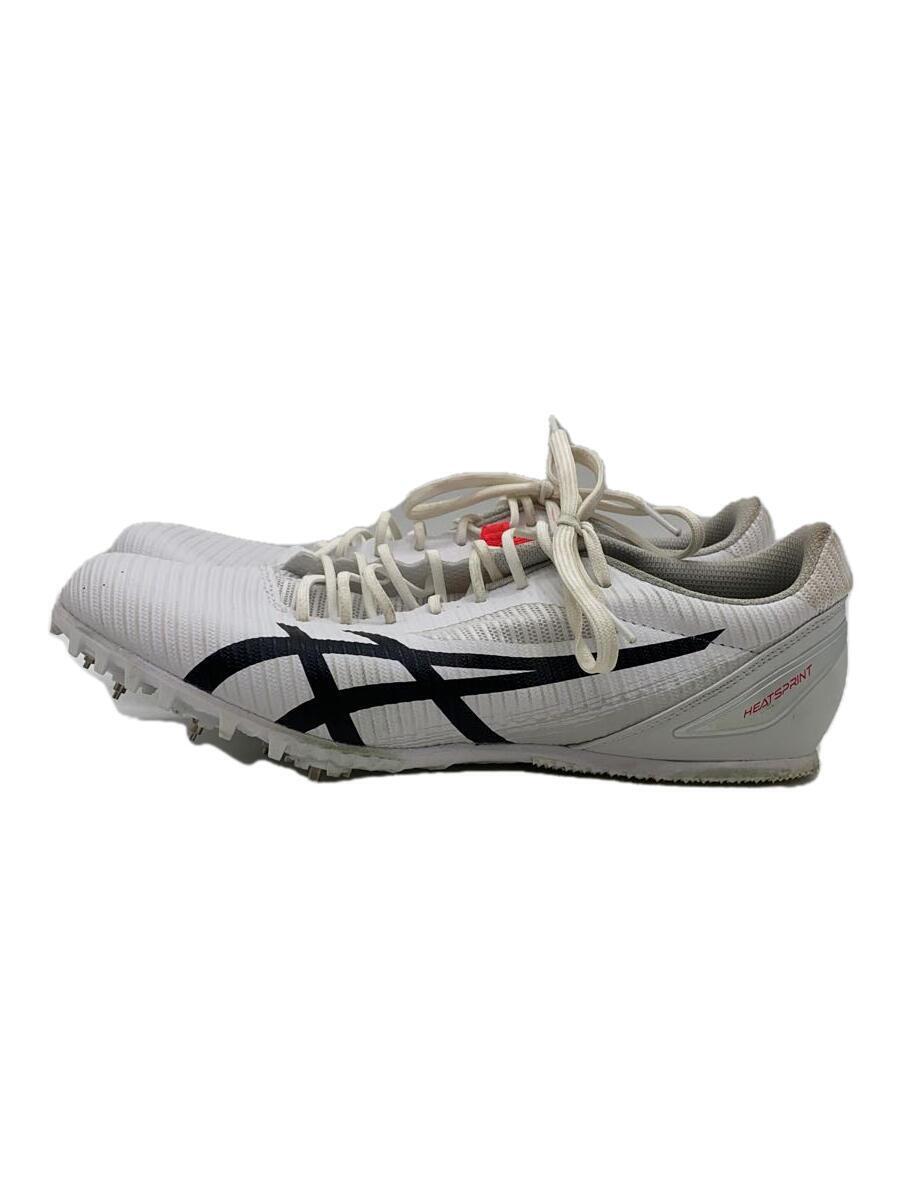 ASICS◆スポーツその他/シューズ/HEATSPRINT/WHT/1093A199_画像1