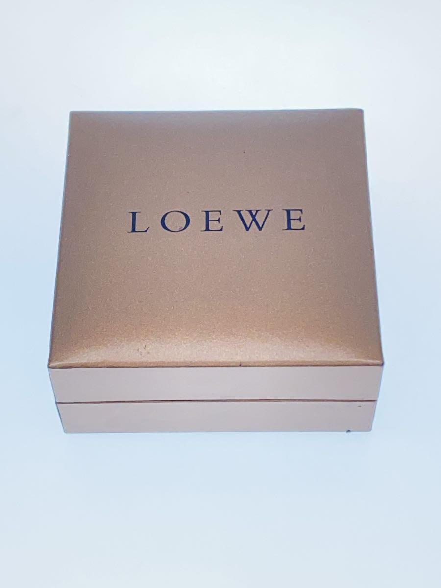 LOEWE◆バングル/レザー/PUP/レディース/紫/南京錠/_画像4