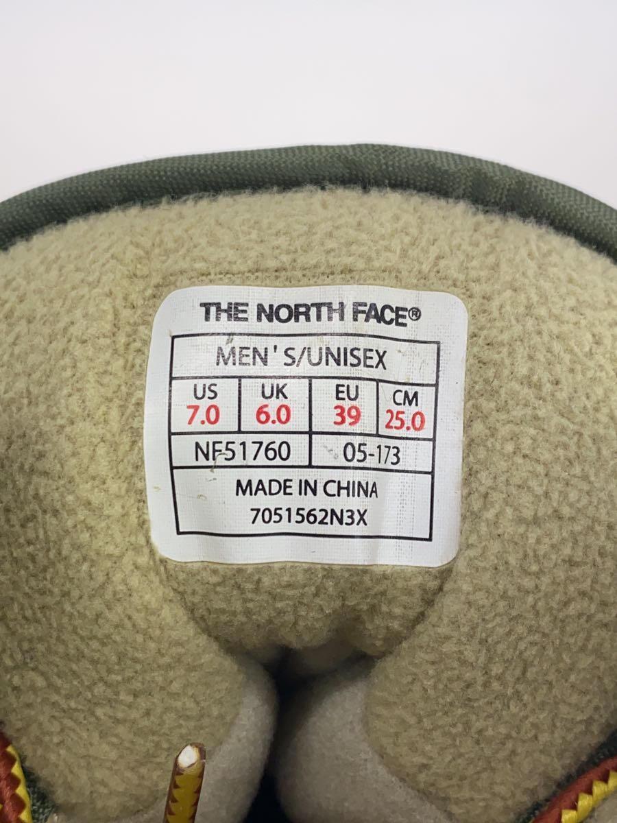 THE NORTH FACE◆Nuptse Bootie(ヌプシブーティー) スノーブーツ/25cm/KHK/7051562N3X_画像5