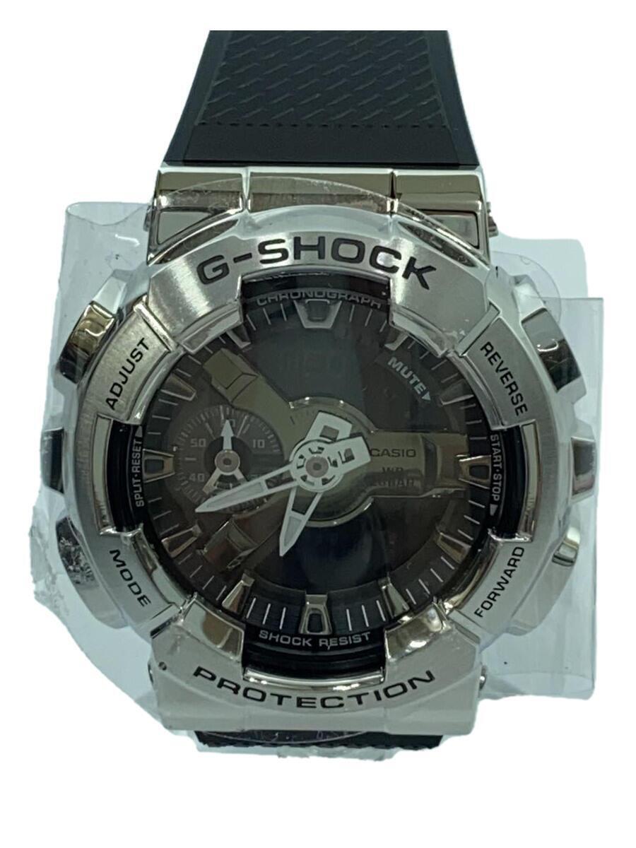 CASIO◆カシオ/クォーツ腕時計_G-SHOCK/ラバー/BLK/GM-110-1AJF_画像1