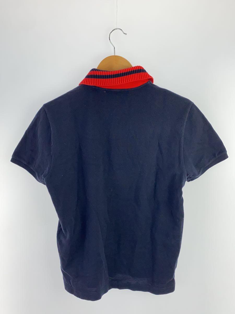GUCCI* polo-shirt /M/ cotton /NVY/ total pattern 