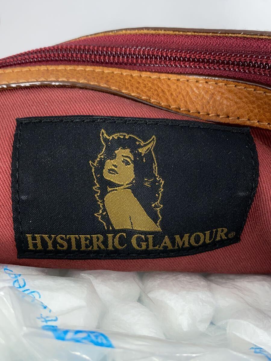 HYSTERIC GLAMOUR◆トートバッグ/キャンバス/BRW/無地_画像5