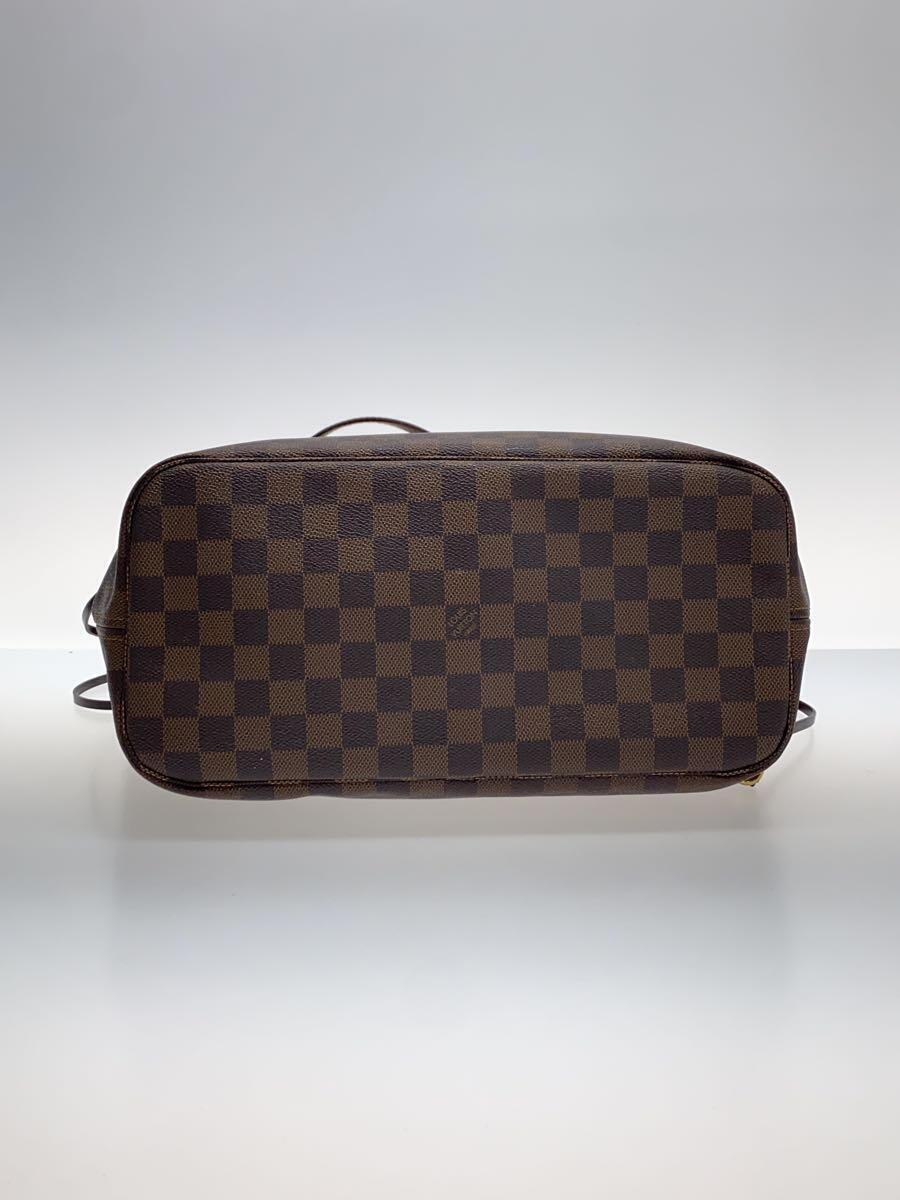 LOUIS VUITTON◆1)ネヴァーフルMM_ダミエ・エベヌ_BRW/PVC/BRW_画像4