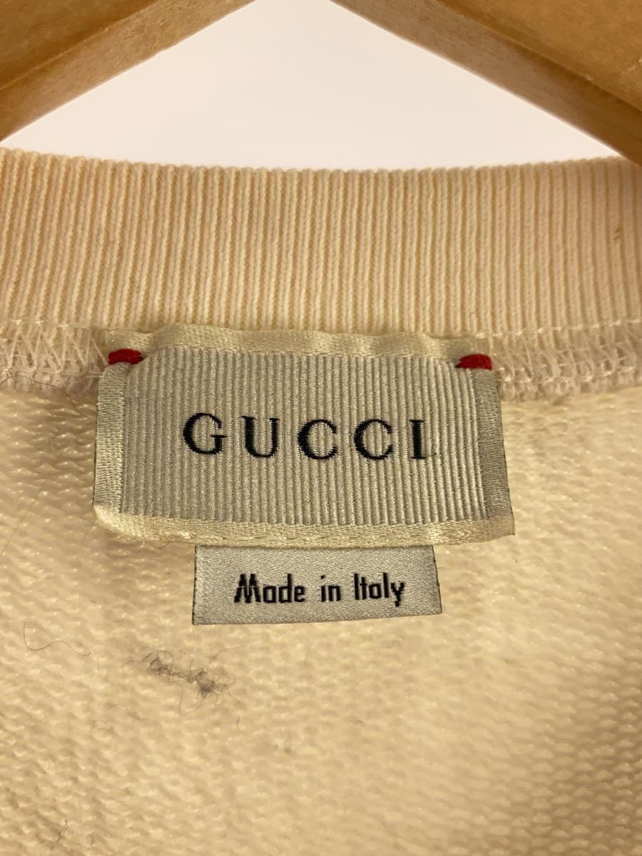 【メーカー再生品】 10465円 ca14517 GUCCI◇スウェット/10/コットン/CRM/ca37394 スウェット