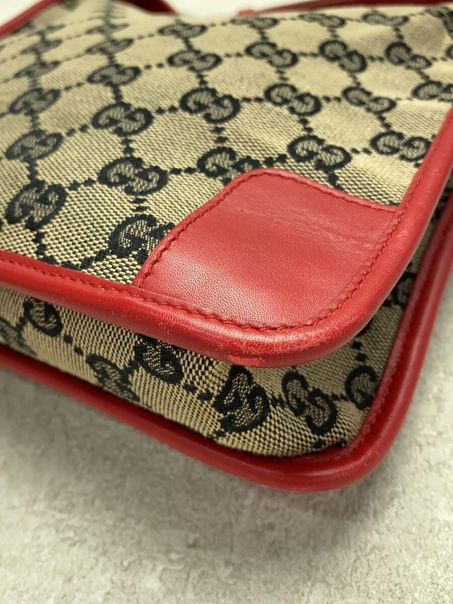 GUCCI◆ハンドバッグ/キャンバス/BEG/総柄/0014206 002046_画像8