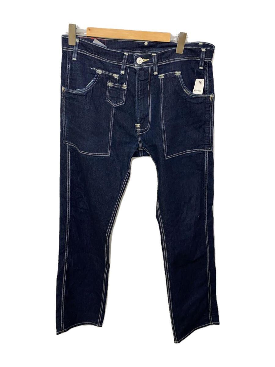 Levi’s RED◆ボトム/34/コットン/NVY/PC9-A0135-0000_画像1
