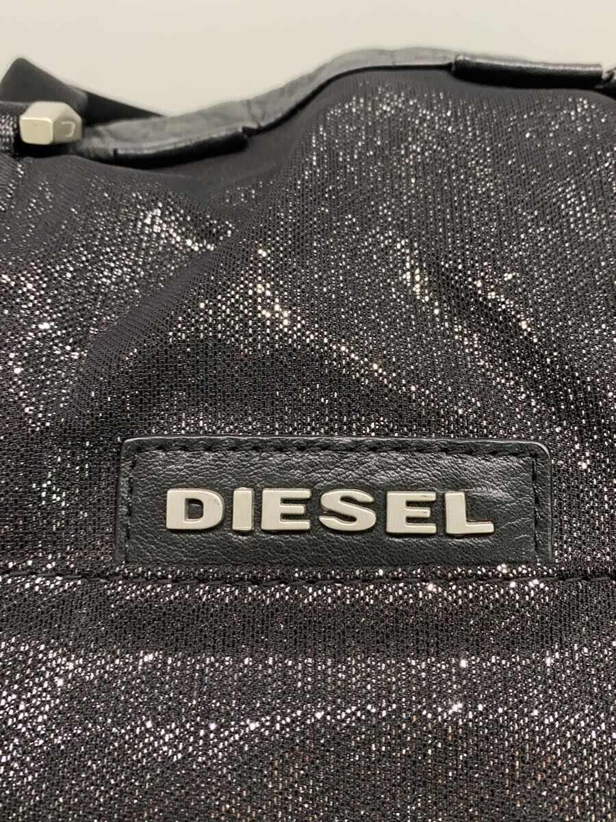 DIESEL◆ボストンバッグ/-/BLK/無地_画像5