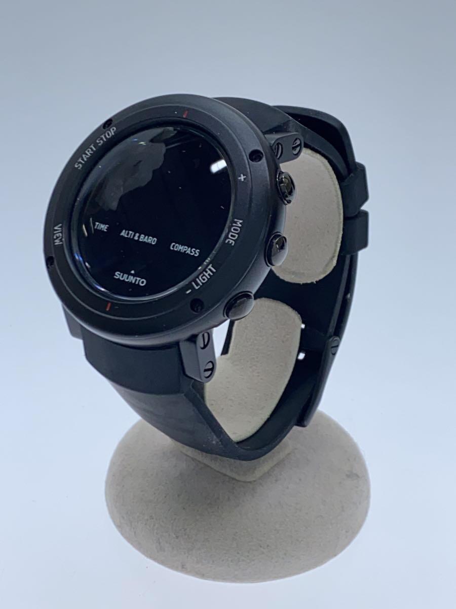 SUUNTO◆クォーツ腕時計/デジタル/-/BLK/BLK/13246000143_画像2