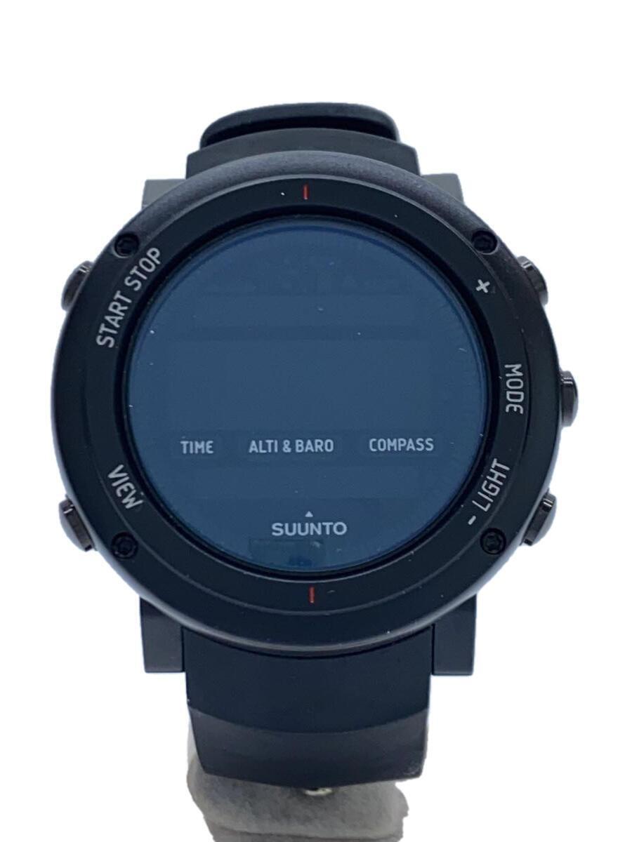 SUUNTO◆クォーツ腕時計/デジタル/-/BLK/BLK/13246000143_画像1