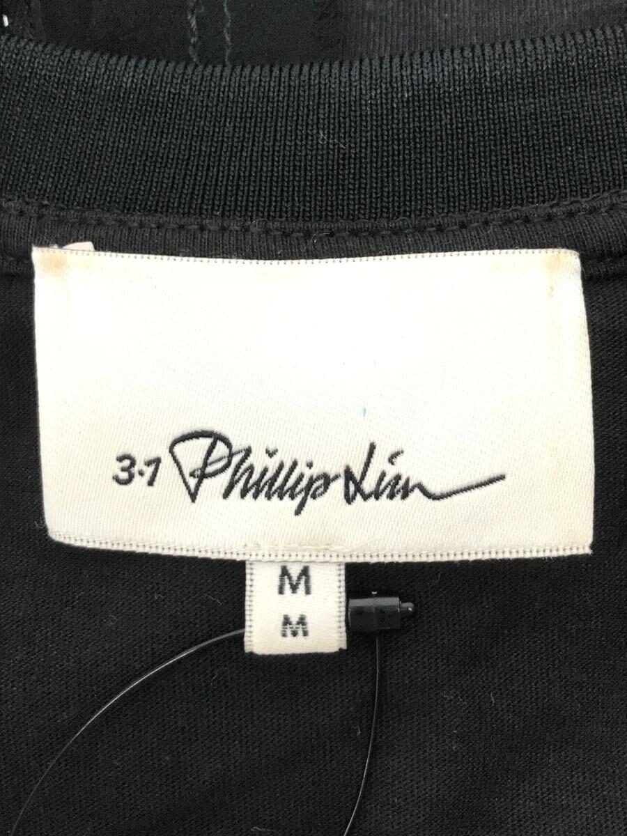 3.1 Phillip Lim◆キャミソール・タンクトップ/M/コットン/BLK//_画像3