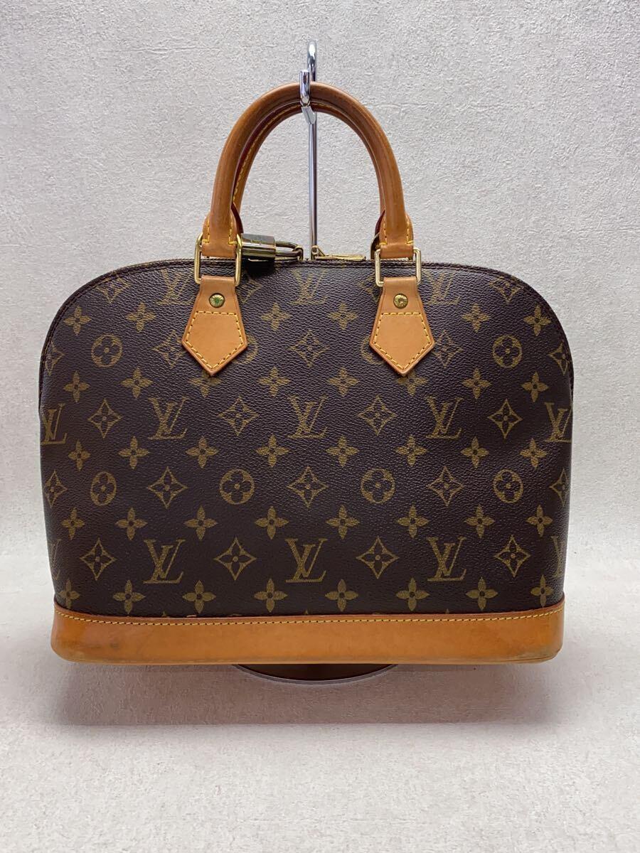 LOUIS VUITTON◆アルマ_モノグラム・キャンバス_BRW/PVC/BRW/M51130_画像1