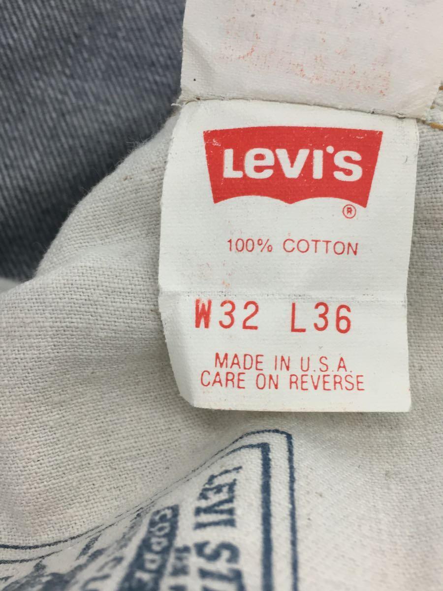 Levi’s◆ストレートパンツ/32/コットン/NVY/501/バレンシア/BIGE/555-0492-95012の画像5