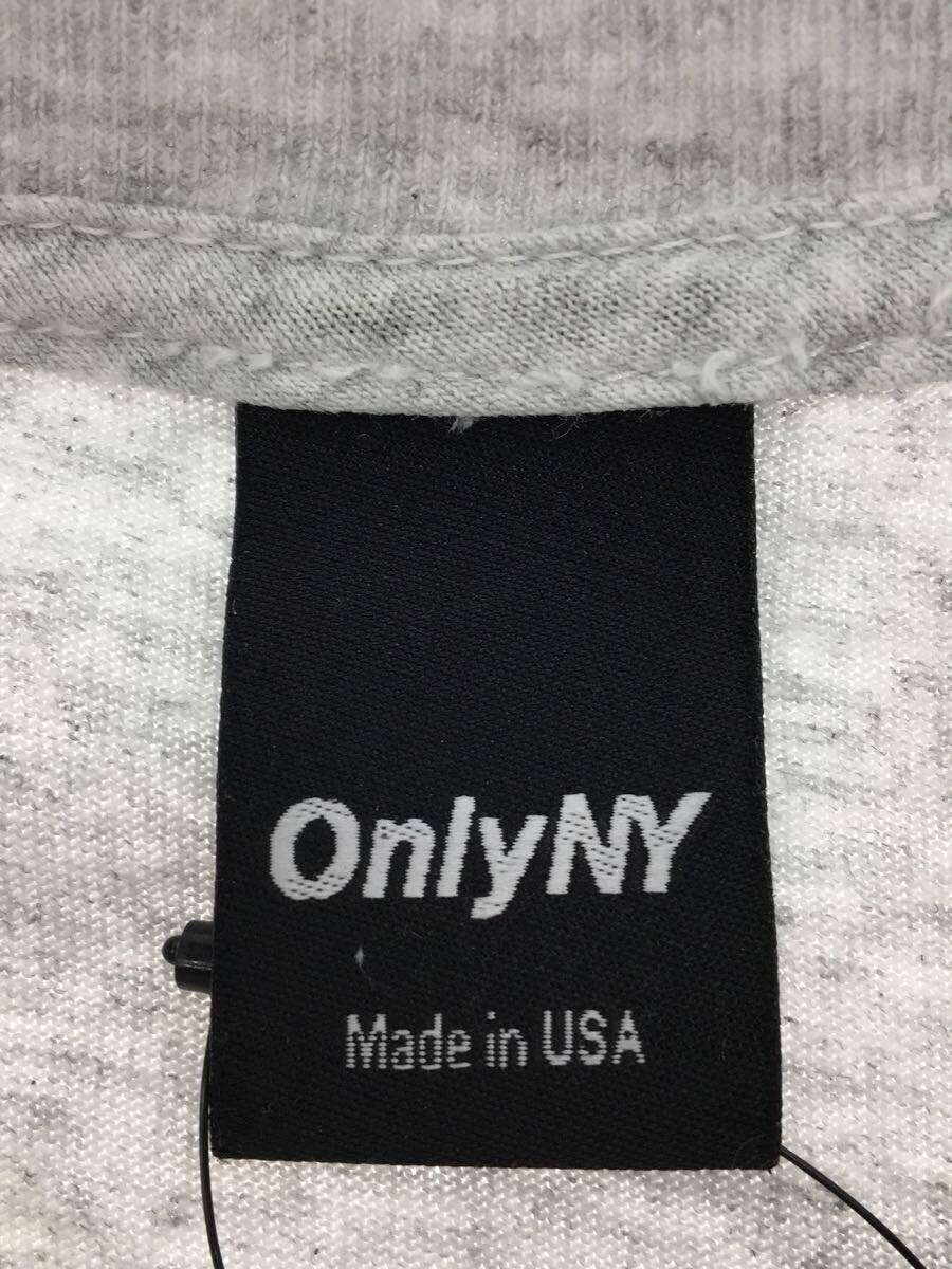 Only NY(ONLY.)◆Tシャツ/S/コットン/GRY_画像3