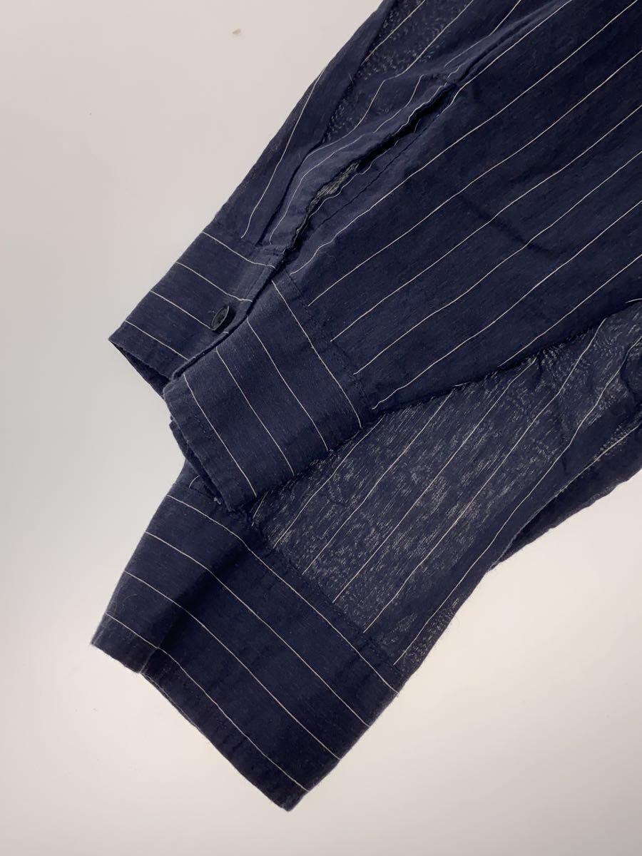 Supreme◆長袖シャツ/S/リネン/GRY/ストライプ/pinstripelinenshirts//_画像5