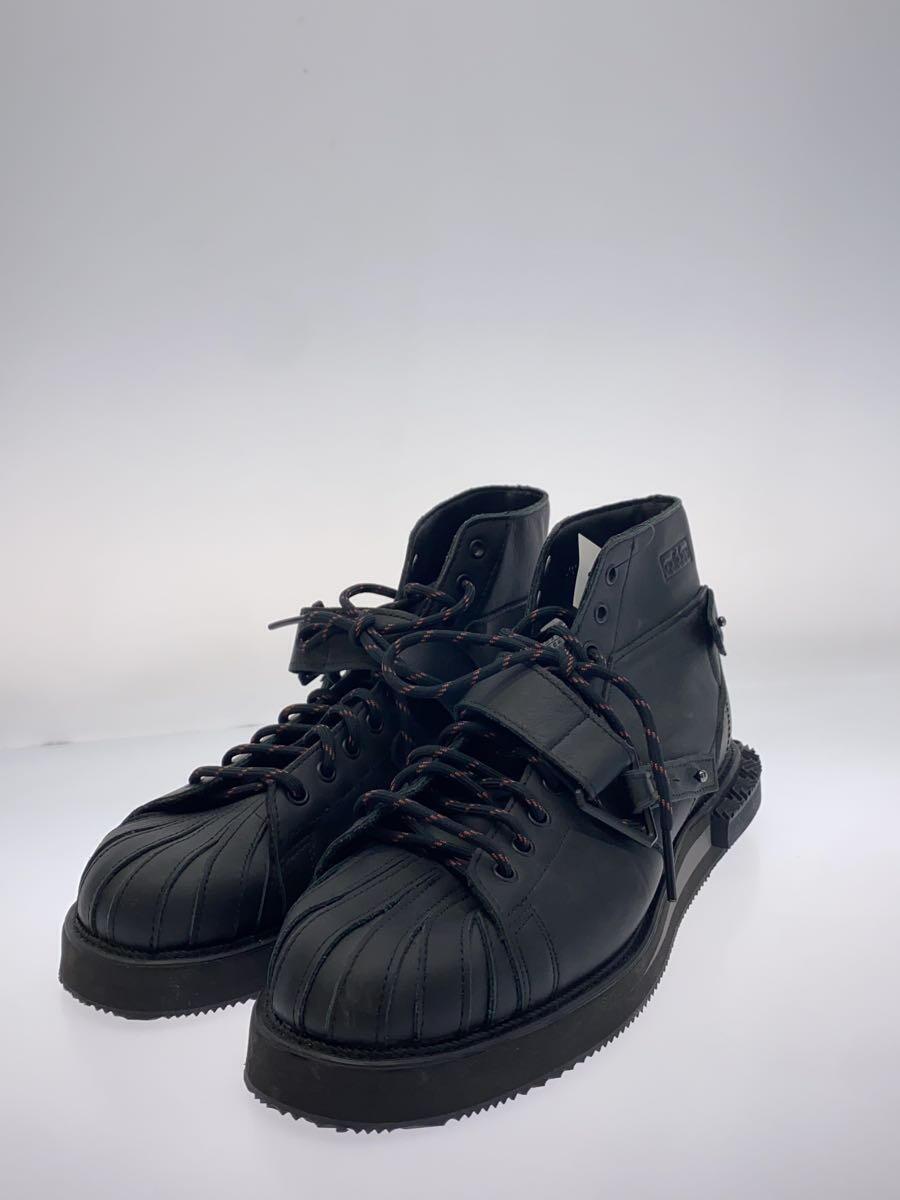 adidas◆SS BOOT_SS ブーツ/27.5cm/BLK/コットン/GX1361_画像2