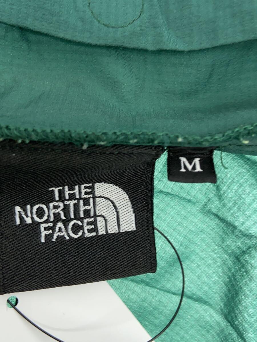 THE NORTH FACE◆STRETCH SWALLOWTAIL HOODIE_ストレッチスワローテイルフーディ/M/ナイロン/GRN/無地_画像3