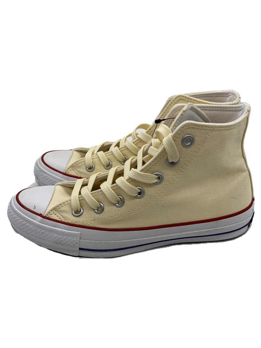 CONVERSE◆CONVERSE ALL STAR 100 COLORS HI/ハイカットスニーカー/24cm/YLW/1CK805_画像1