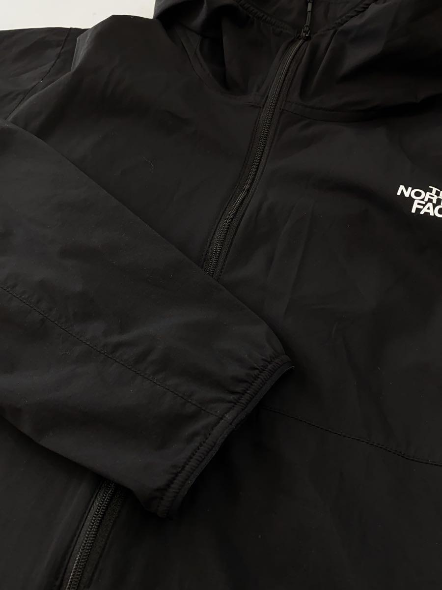THE NORTH FACE◆ANYTIME WIND HOODIE_エニータイムウィンドフーディ/L/ナイロン/BLK//_画像6