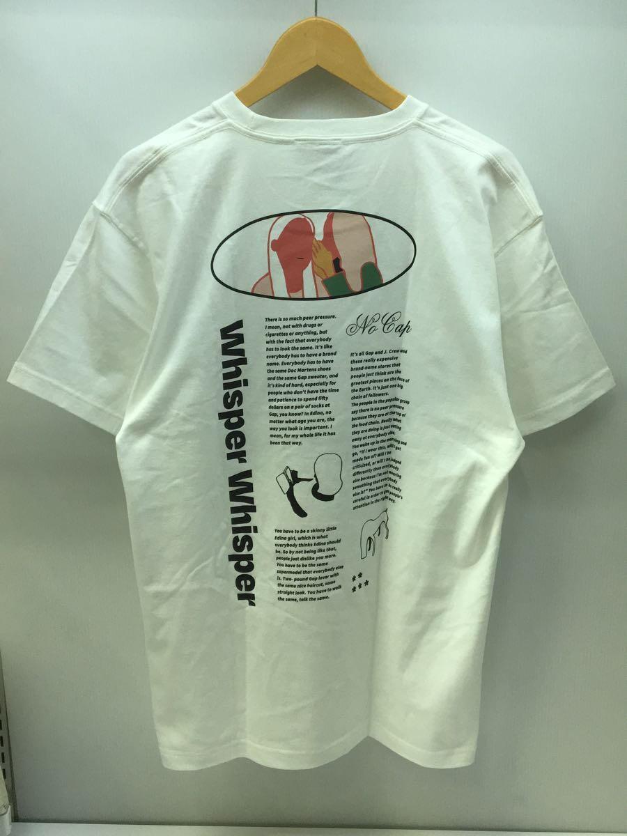 Peate/Tシャツ/-/コットン/ホワイト/PSSSSST//_画像2