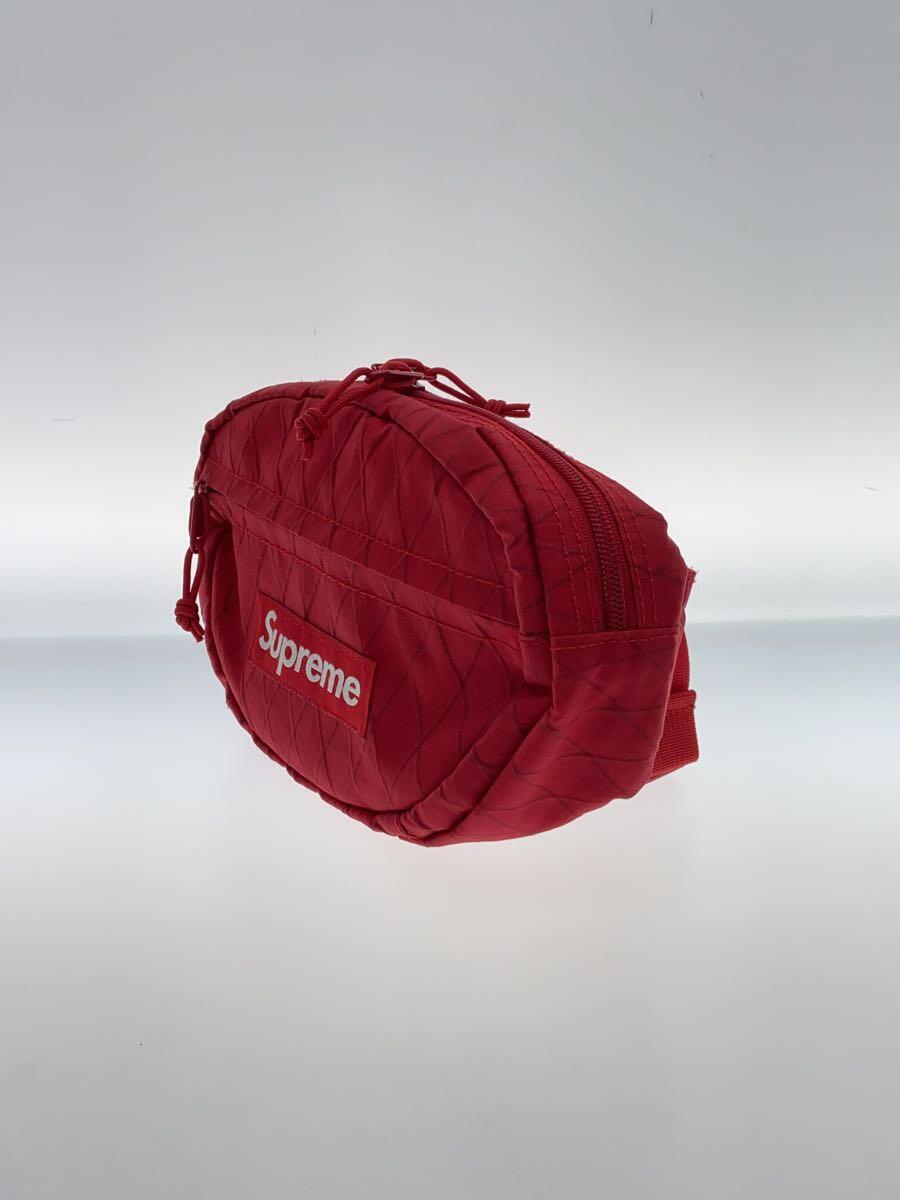 Supreme◆18AW Waist Bag ウエストバッグ/ナイロン/RED_画像2