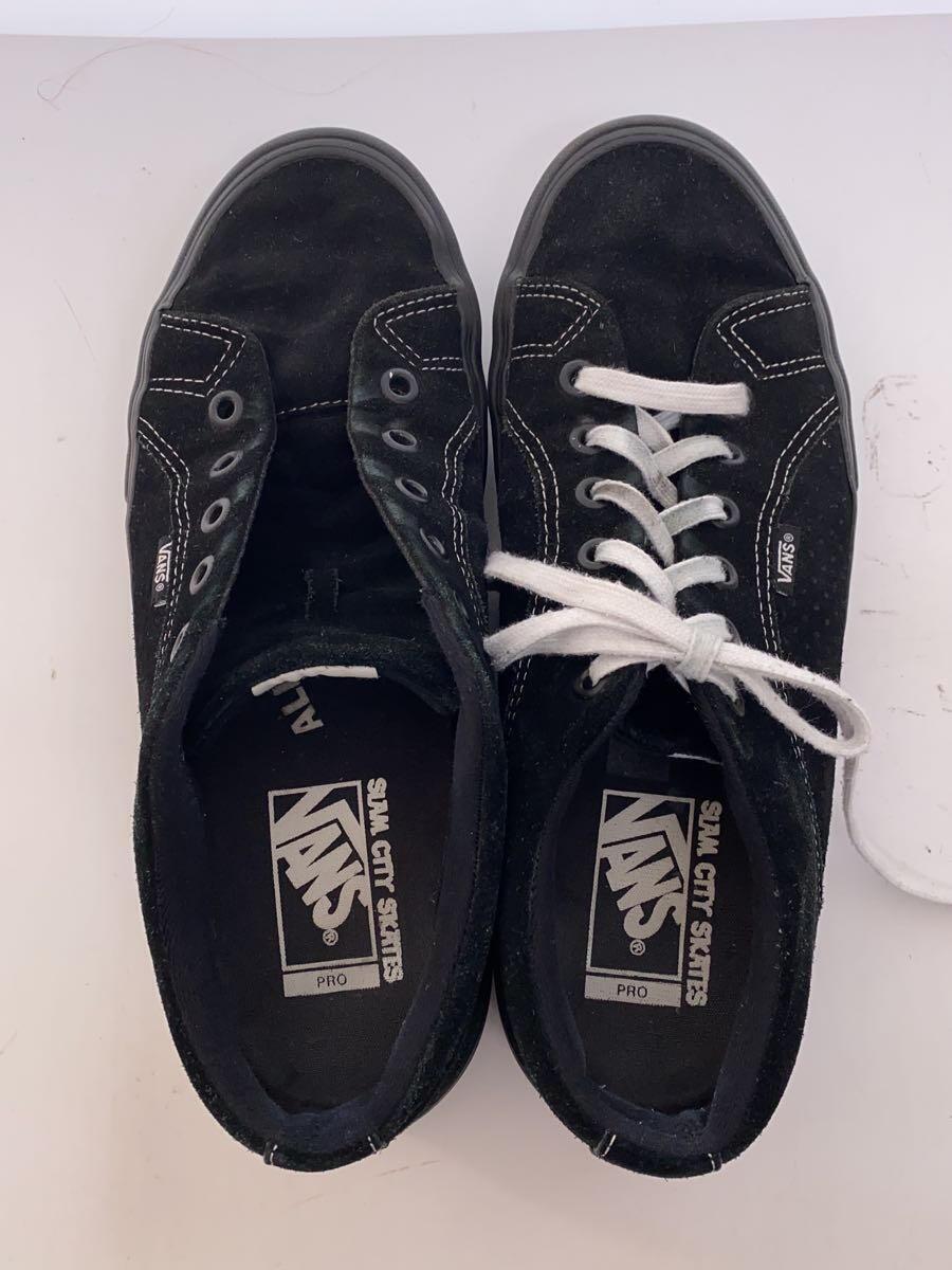 VANS◆ローカットスニーカー/29cm/BLK/コットン/VN0A38JO31F1_画像3