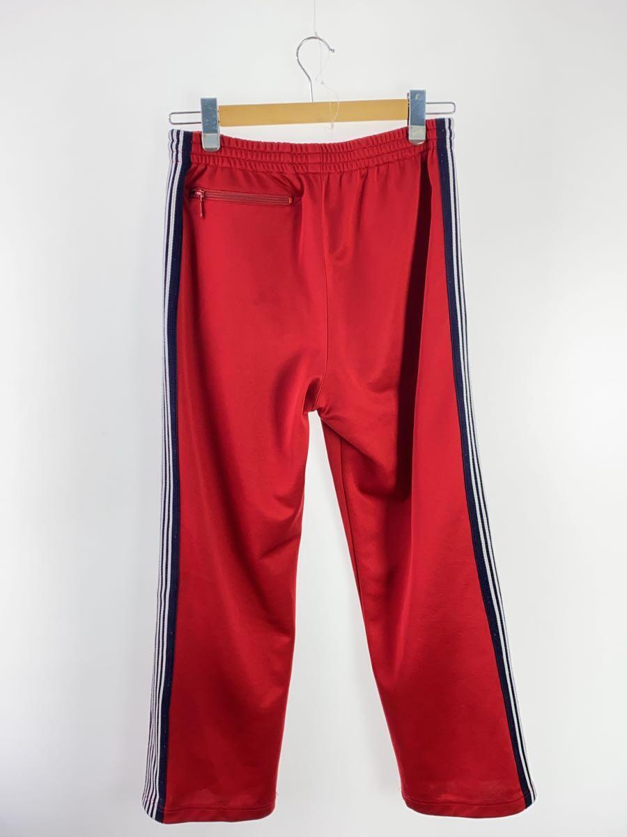 Needles◆19SS/Track Pant Poly Smooth/ボトム/S/コットン/RED/無地_画像2