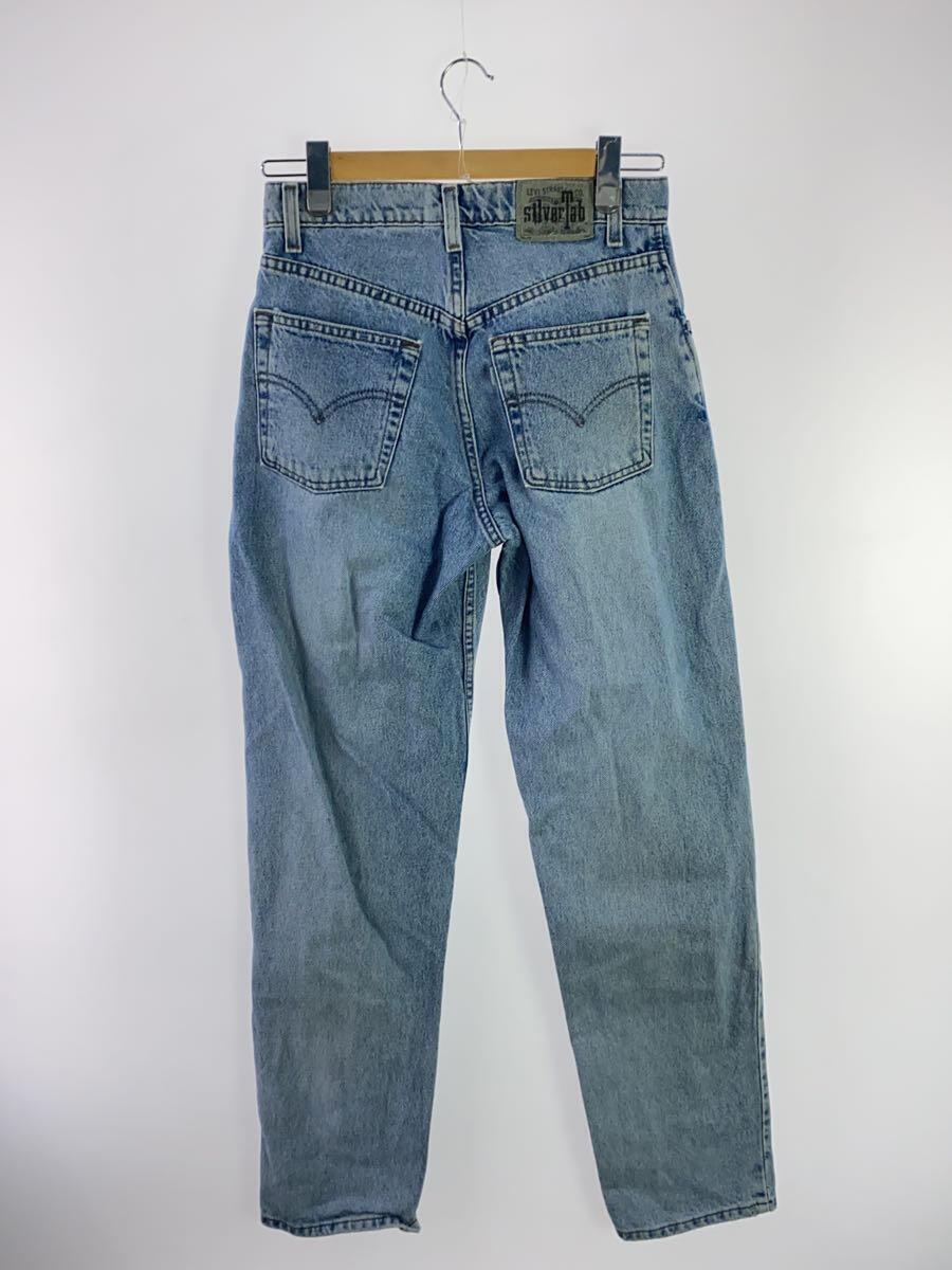 Levi’s SilverTab◆90s/96年製/USA製/ストレートパンツ/W30/L32/デニム/IDG/シルバータブ_画像2