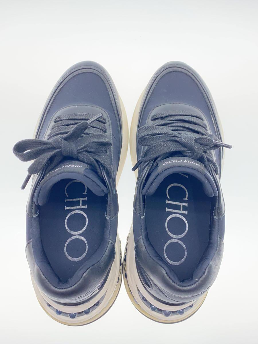 JIMMY CHOO◆ローカットスニーカー/37/BLK_画像3