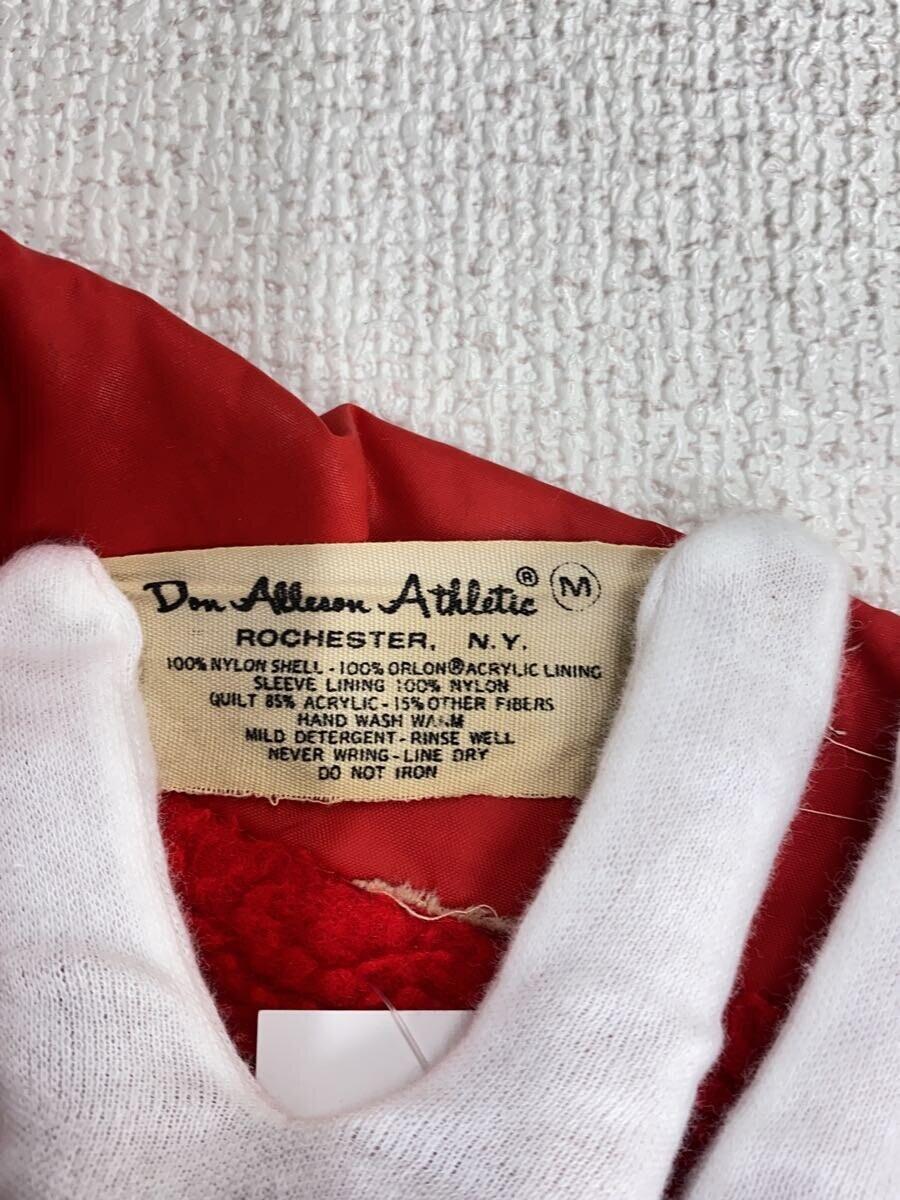 Don Alleson Athletic/70-80s/コーチジャケット/M/ナイロン/RED_画像3