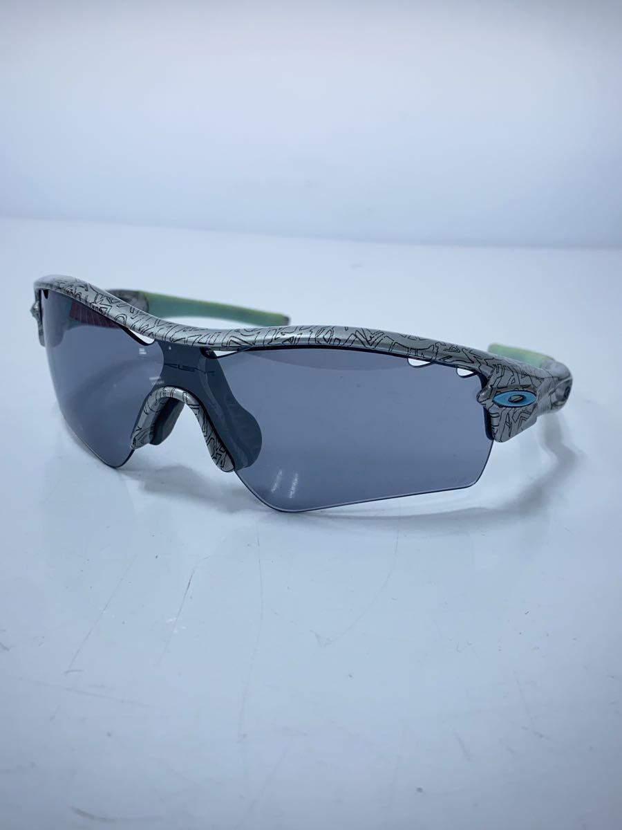 OAKLEY◆サングラス/スポーツグラス/プラスチック/SLV/GRY/メンズ/イチローモデル2010_画像2