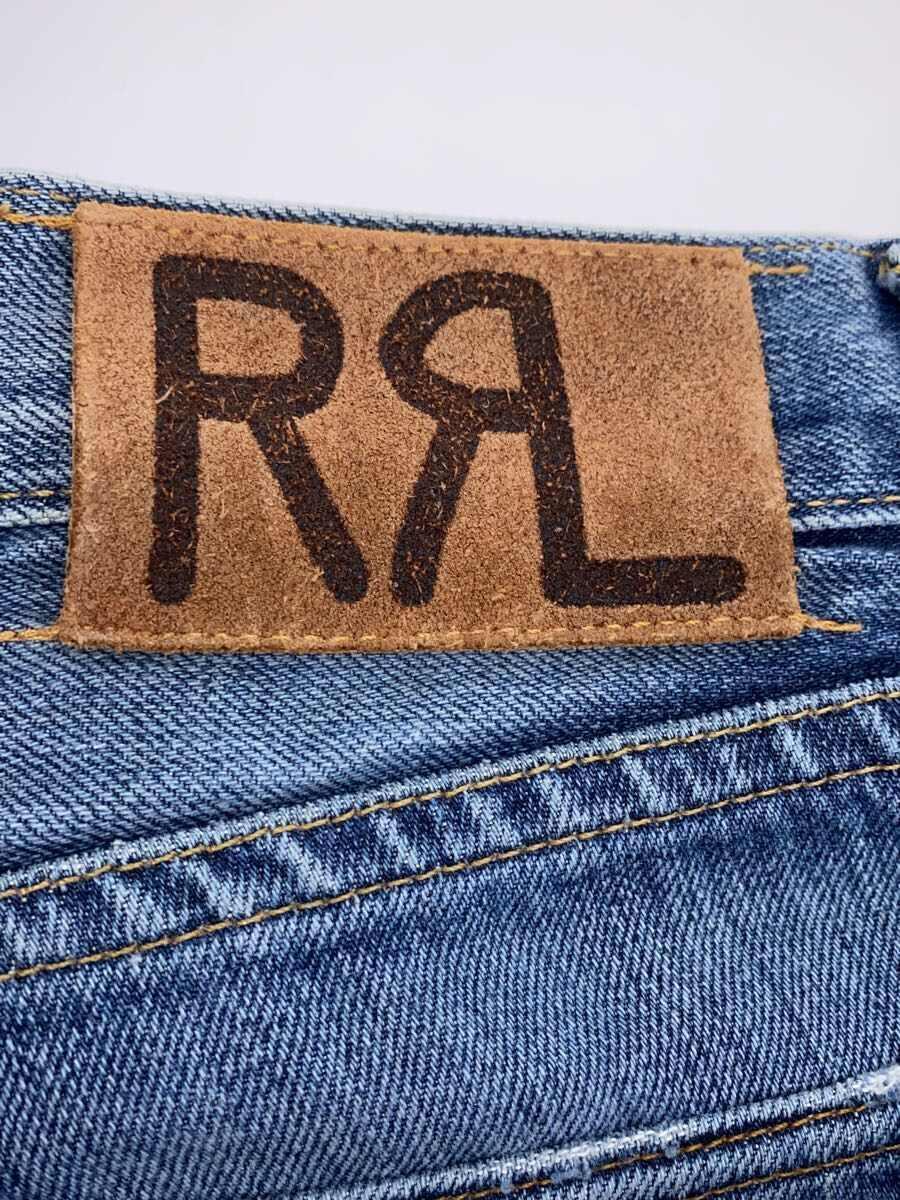 RRL◆LOW STRAIGHT SELVEDGE DENIM ボトム/28/コットン/IDG_画像4