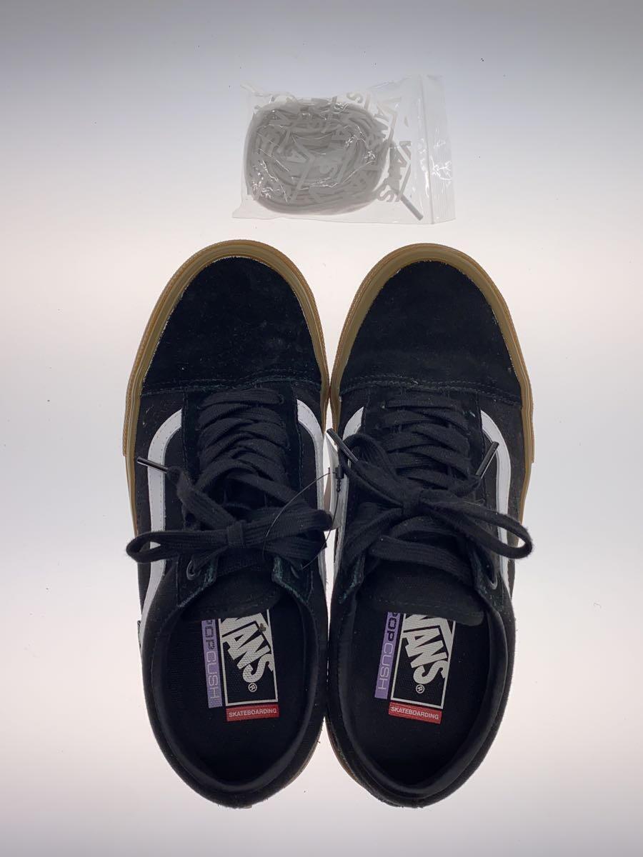 VANS◆ローカットスニーカー/25.5cm/BLK/スウェード/500714_画像3