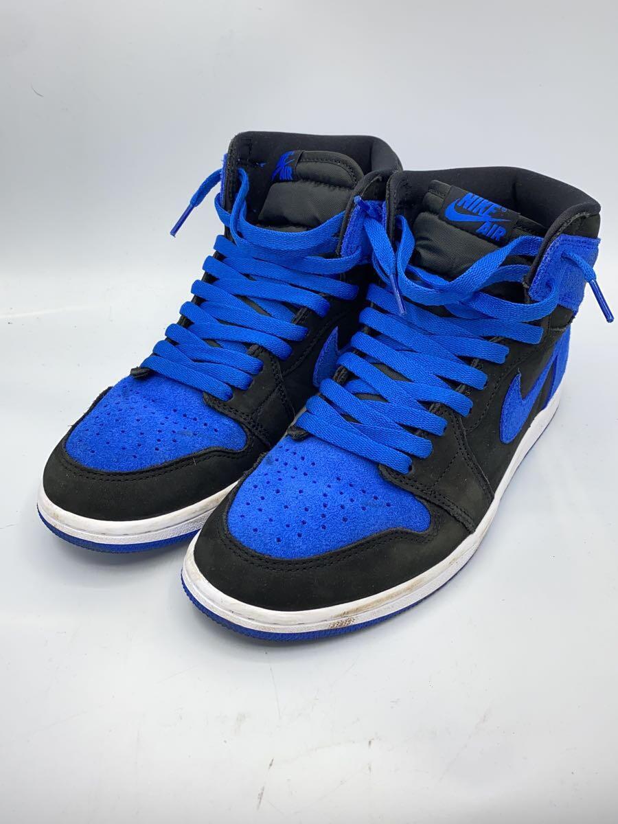 NIKE◆ハイカットスニーカー/26cm/BLU/スウェード/DZ5485-042_画像2