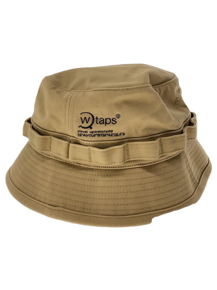 WTAPS◆21AW JUNGLE HAT COTTON_WEATH/-/コットン/BEG/無地/メンズ/21HCDT-HT_画像1