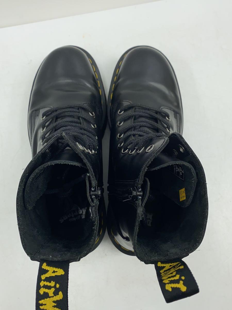 Dr.Martens◆JADON/8ホール/レースアップブーツ/UK8/BLK/レザー/AW006_画像3