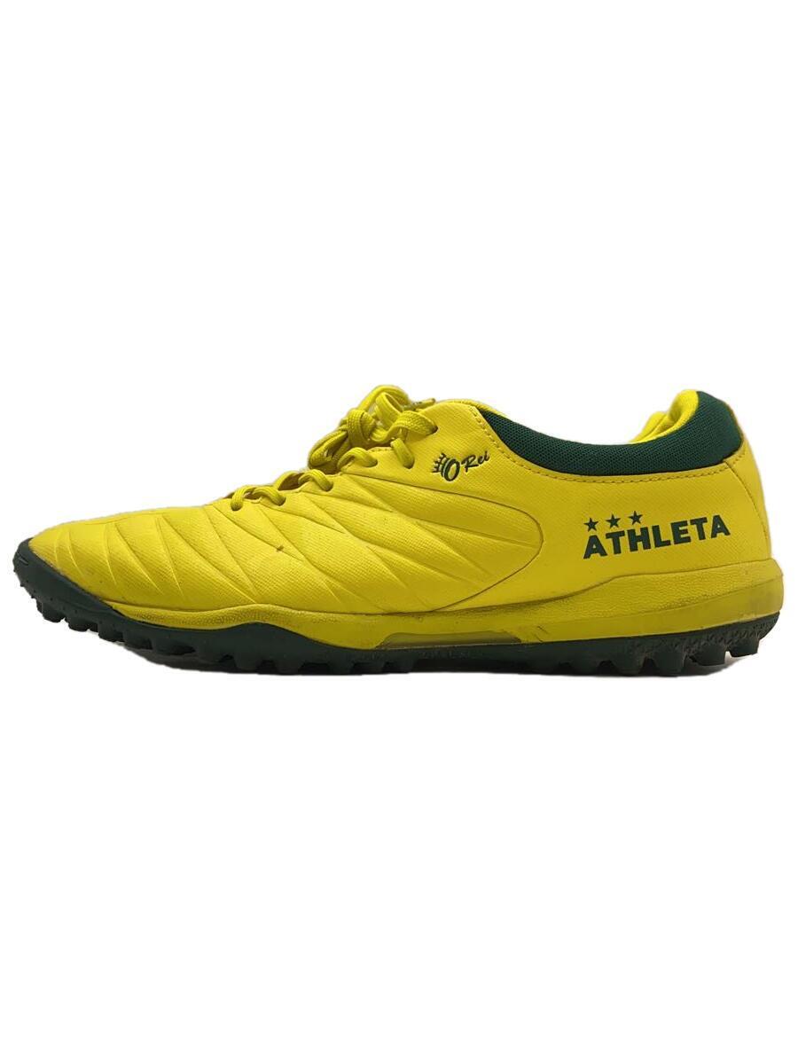 ATHLETA◆スポーツその他/YLW/12004/サッカートレーニングシューズ/25.5cm/汚れ有_画像1