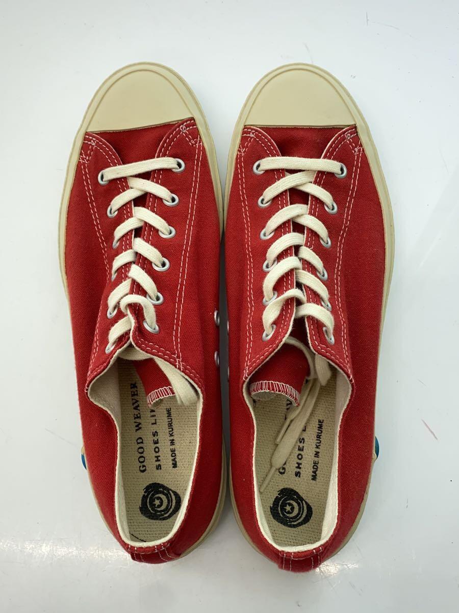 MOON STAR◆SHOES LIKE POTTERY/ローカットスニーカー/26cm/RED/キャンバス_画像3