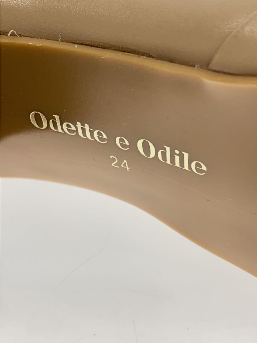 Odette e Odile UNITED ARROWS◆ショートブーツ/24cm/BEG_画像5